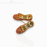 Wizard of Oz Dorothy Ruby Slippers - Brooch